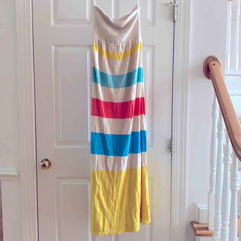 JUICY COUTURE Strapless Maxi Dress
